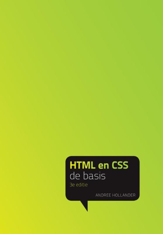 HTML en CSS 9789043024013 Andree Hollander, Livres, Informatique & Ordinateur, Envoi