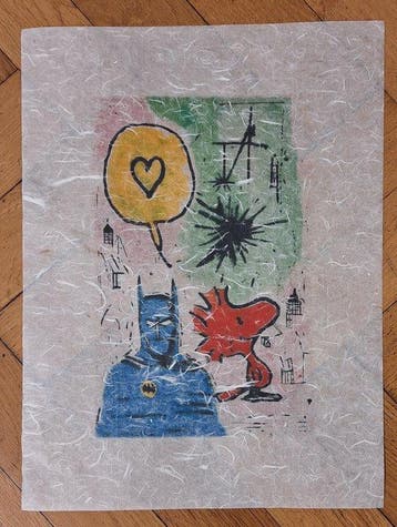 Emma Wildfang - Diptych Snoopy and Woodstock Tribute series, Nieuw in verpakking