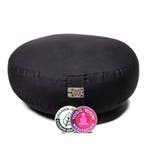 Meditatiekussen Bio-Katoen Laag Model - Zwart, Ophalen of Verzenden, Nieuw