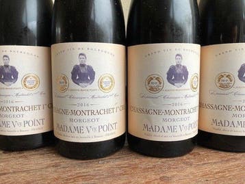 2016 Mme Veuve Point Morgeot - Chassagne-Montrachet 1er