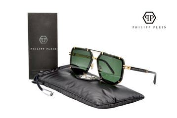 Philipp Plein - PLEIN LEGACY SPP132 - Rectangular Gold Metal