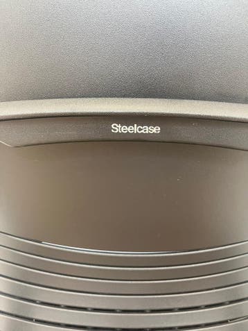 Uniek Model: Steelcase Lamia - Full Option - 5 Jaar Garantie, Verzenden, Zwart, Zo goed als nieuw, Bureaustoel