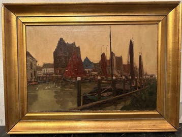 Hendrik Johannes (Henk) Leurs (1890-1956) - De haven van
