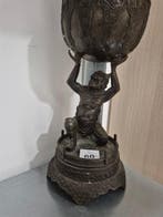 Japan, late Meiji-periode (rond 1900) – Kro in brons -