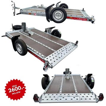 TEMARED MotoQuad 2616 Motoraanhanger | Hydraulisch | 264x161, Ophalen, Nieuw