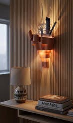 AO_Lightsculptures - Andrea Olivazzo - Wandkandelaar -, Antiquités & Art