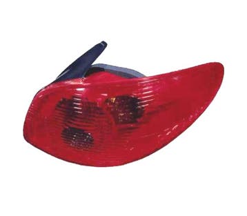Feux Arrière Droit Pour Peugeot 206 3 5P 03-09, Verzenden