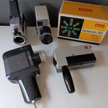 Kodak, Agfa,Bauer, Yaschica Movex SV automatic, M4