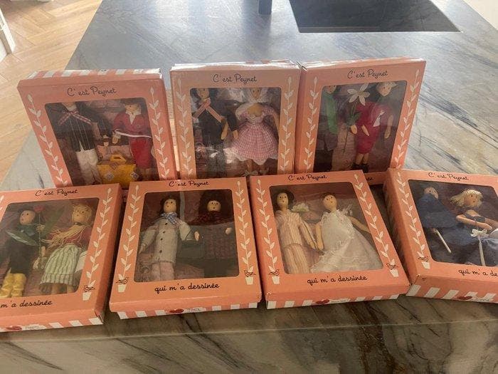 poupee - Pop Les Poupees de Peynet - Frankrijk, Antiquités & Art, Antiquités | Jouets