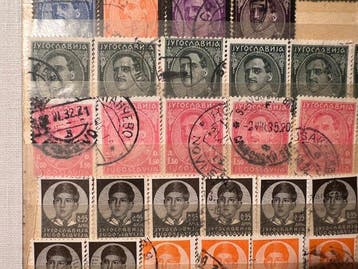 Europe de lEst - Album contenant des timbres de Hongrie et