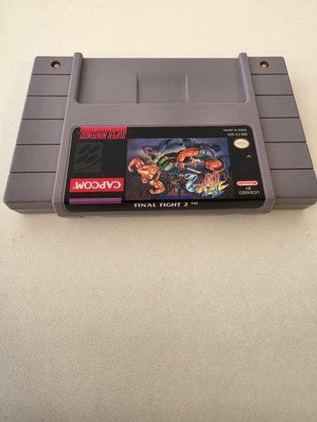 Nintendo - Snes - Final Fight 2 USA Cartridge - Videogame -
