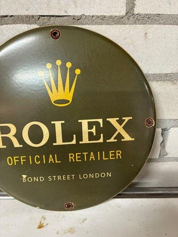 Rolex - Emaille bord - Emaille