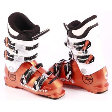 33 34 kinder skischoenen ROSSIGNOL RADICAL J65, alu 6S, oran, Verzenden