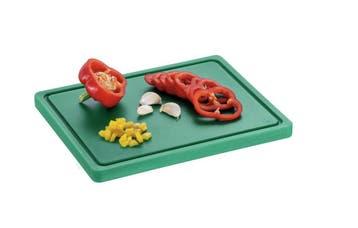 Snijplank | PRO | Groen | Polyethyleen | Met Sapgoot |, Verzenden, Nieuw in verpakking