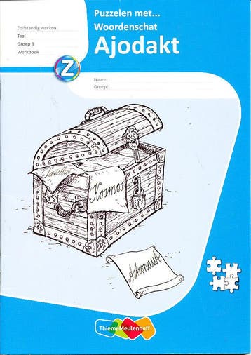 Ajodakt Puzzelen met Woordenschat groep 8 (per stuk), Verzenden