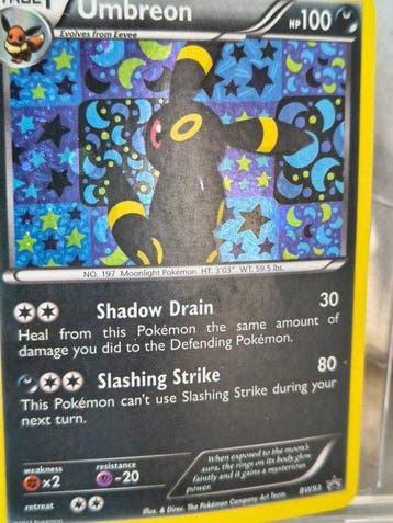 Pokémon - 1 Card - Umbreon BW93 Foil, Holo - Black & White -, Nieuw