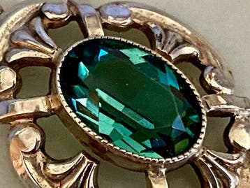 Zonder minimumprijs - Ketting met hanger Zilver Spinel