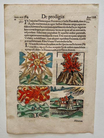 Conrad Lycosthenes - Prodigiorum ac Ostentorum Chronicon -