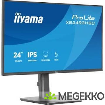 Iiyama ProLite XB2493HSU-B1 24  Full HD 120Hz IPS Monitor, Computers en Software, Verzenden, Nieuw