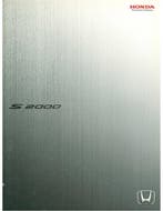 2003 HONDA S2000 BROCHURE JAPANS, Nieuw