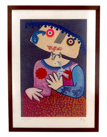 Enrico Baj (1924-2003) - Senza titolo (New Lady) N. 135/150