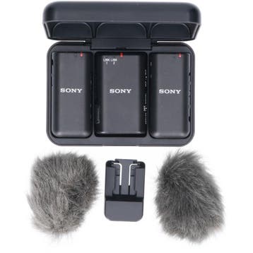 Tweedehands Sony ECM-W3 Draadloze microfoons CM4683, Ophalen of Verzenden, Gebruikt