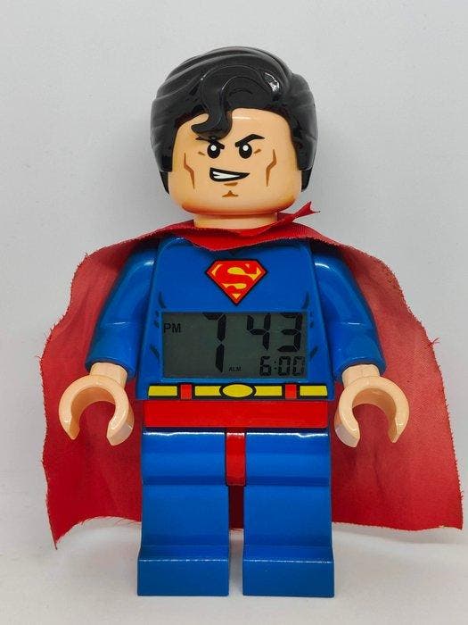 Lego - Big Minifigure - Superman - Alarm clock, Kinderen en Baby's, Speelgoed | Duplo en Lego