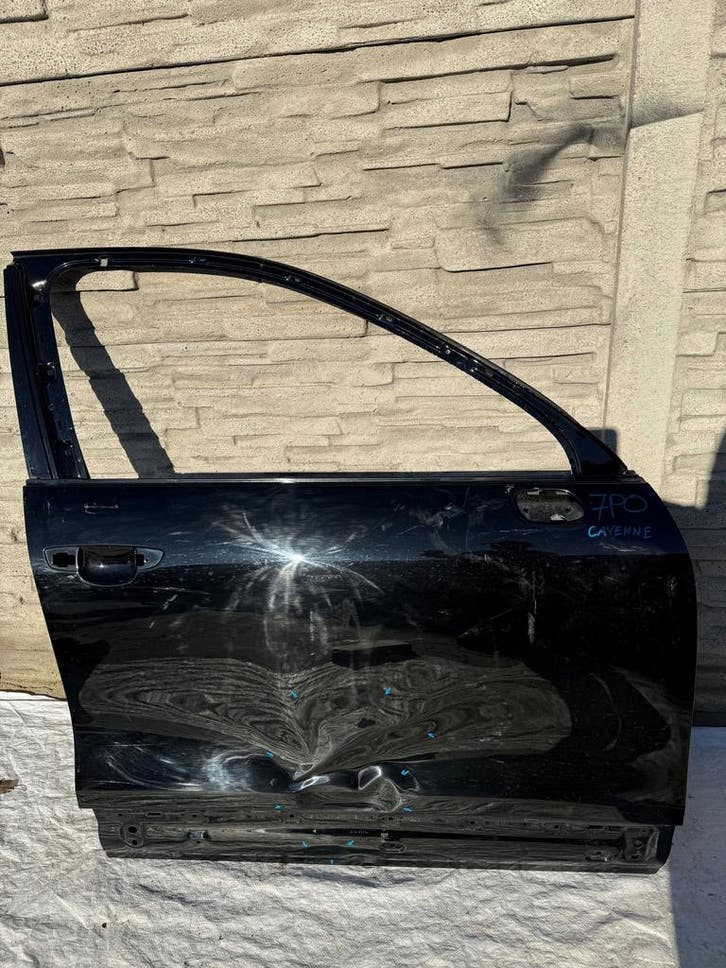Rechter voorportier Porsche Cayenne 7P 7P0831312B, Auto-onderdelen, Carrosserie, Gebruikt, Verzenden