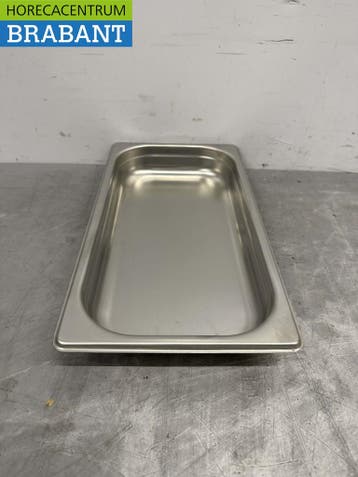 HCB, bac Gastronorm en acier inoxydable, bac GN 1/3,, Verzenden