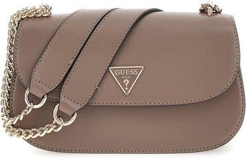 GUESS Schoudertas Daryna Convertible Xbody Flap Dark Taupe, Handtassen en Accessoires, Verzenden, Nieuw