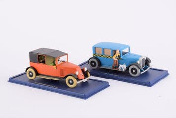 Kuifje - 3 Autos à léchelle 1:43 - Moulinsart - 2004