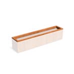 In-Lite Ready opzetrand - Cortenstaal - 200x40x8,9cm, Tuin en Terras, Minder dan 30 cm, 100 cm of meer, Nieuw, Metaal
