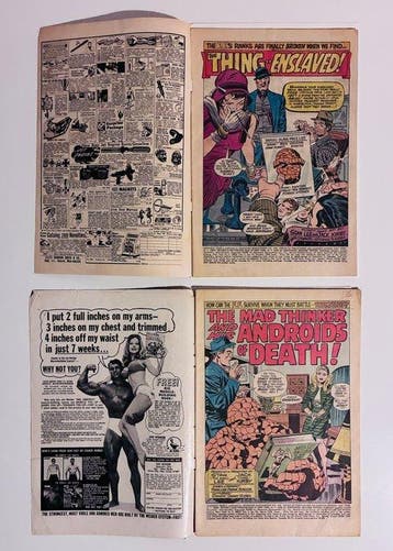 Fantastic Four #91 #96 - 1st app of Torgo the Ultimate, Nieuw