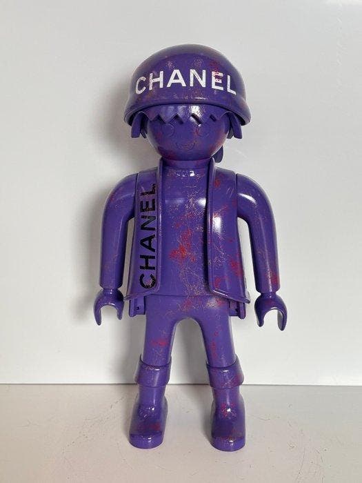 Rob VanMore - Playmobil VANMORE Chanel XXL - 63cm, Antiek en Kunst, Kunst | Schilderijen | Modern