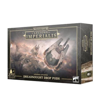 Legiones Astartes Dreadnought drop pods (Warhammer nieuw), Ophalen of Verzenden, Nieuw