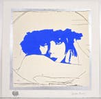 Giosetta Fioroni (1932) - Doppio liberty blue, Antiek en Kunst