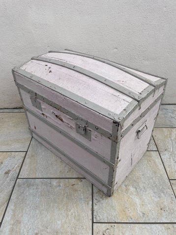 Opbergkoffer - Hout, Metaal - Malle
