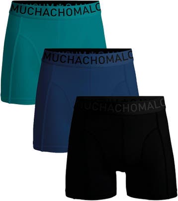 Muchachomalo Boxershorts Microfiber 3-Pack 67 maat XL Heren, Kleding | Heren, Ondergoed, Verzenden, Groen, Muchachomalo, Boxer