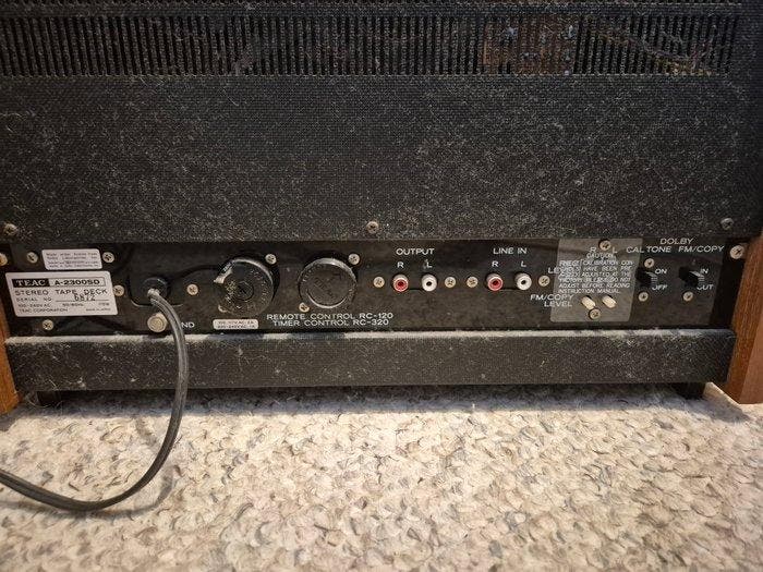 TEAC - A-2300SD Reel-to-reel deck 18 cm, TV, Hi-fi & Vidéo, Radios