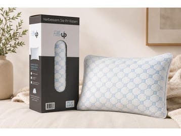 Veiling - 2x PillowUp - Premium Traagschuimkussen 40x60cm, Huis en Inrichting, Slaapkamer | Beddengoed, Nieuw