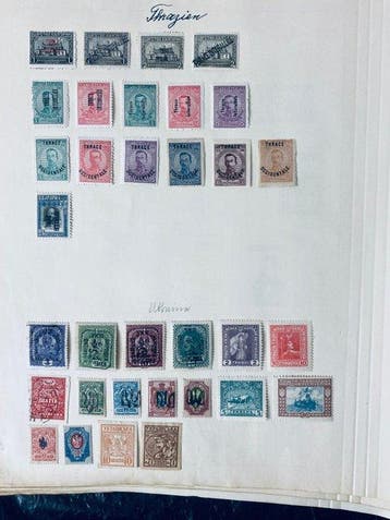 Wereld - Collectie / Uitzoeker Wereld ,daarbij Italië,, Gestempeld