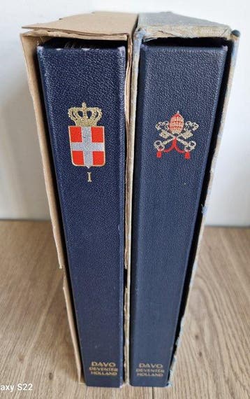 Italie & Vatican 1862/1984 - Belle combinaison avec une, Postzegels en Munten, Gestempeld