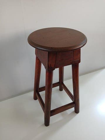 Kruk - Hout - Vintage - Jaren 50