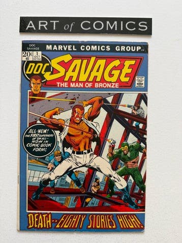 Doc Savage #1, #5, #7, #8 - 1 comic with Mark Jewelers, Nieuw