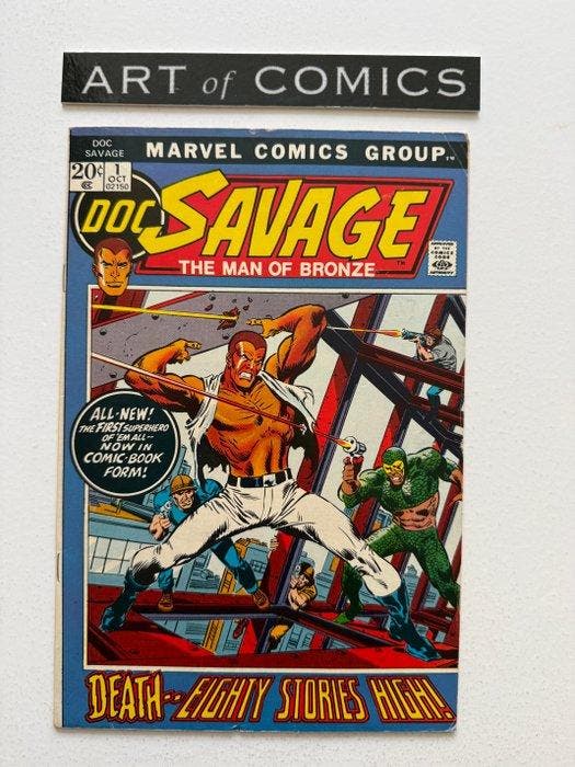 Doc Savage #1, #5, #7, #8 - 1 comic with Mark Jewelers, Boeken, Strips | Comics
