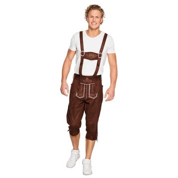 Lederhose Lang L/XL, Verzenden
