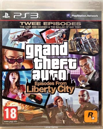 Grand Theft Auto IV Episodes from Liberty City (PS3 Used, Ophalen of Verzenden, Nieuw