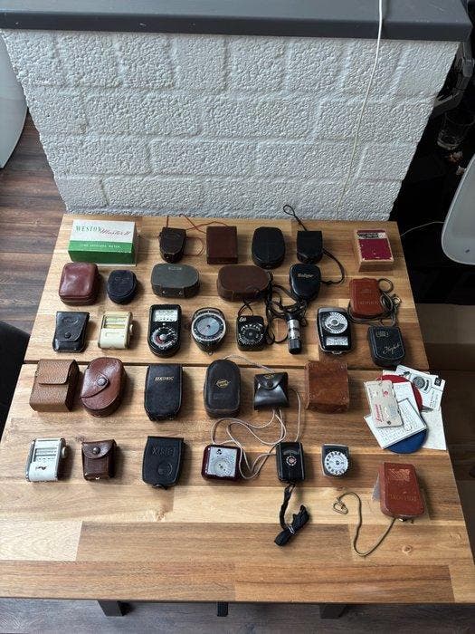 Weston, Gossen, Sekonic, Polaroid, Zeiss Ikon 29x, Audio, Tv en Foto, Fotocamera's Analoog