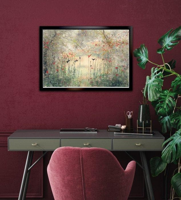 Viet Ha Tran - Enchanted Garden VI, Antiquités & Art, Art | Objets design