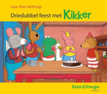Driedubbel feest met Kikker / Kikker 9789025879822, Boeken, Verzenden, Gelezen, Max Velthuijs